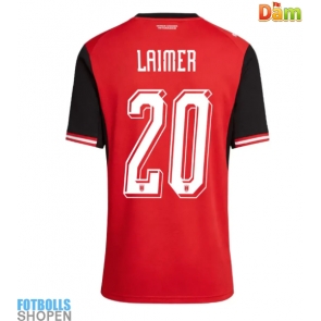 Billiga Österrike Konrad Laimer #20 Hemmatröja Dam VM 2026 Kortärmad